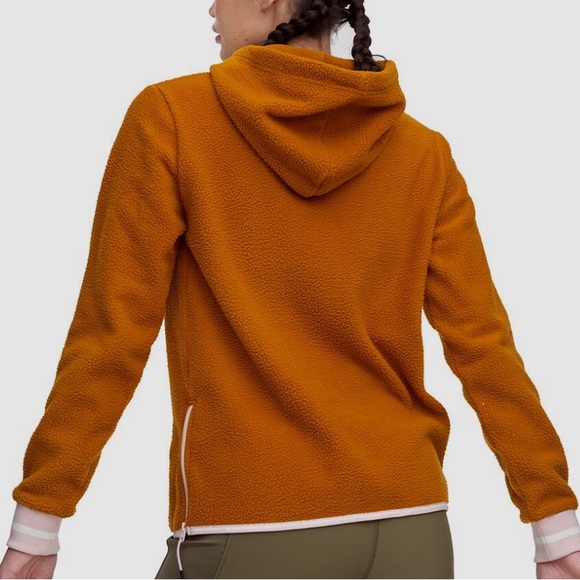 K1 Orange Fleece Hoodie - Picture 2 of 6